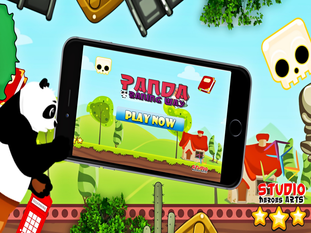 Panda Runing Way & Pop 2 screenshot 6