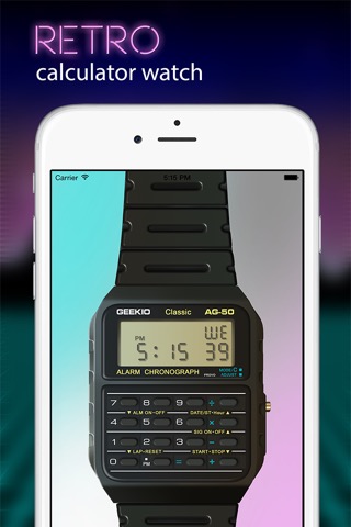 Geek Watch - Retro Calculator Watchのおすすめ画像1