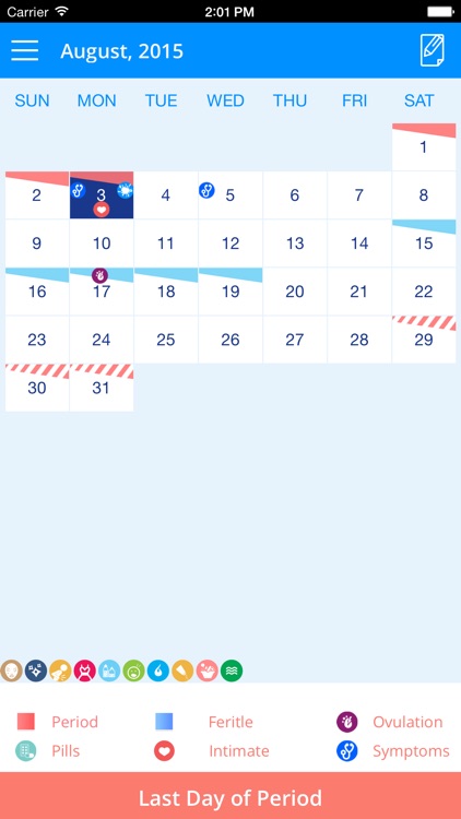 Period Tracker and Ovulation & Fertility Calendar