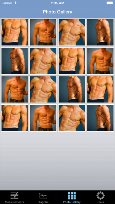 BOD Keeper - Body Fat Calculator & Body Tracker Screenshot