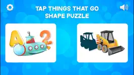 Game screenshot Tap Trucks and Things That Go Shape Puzzles Lite mod apk