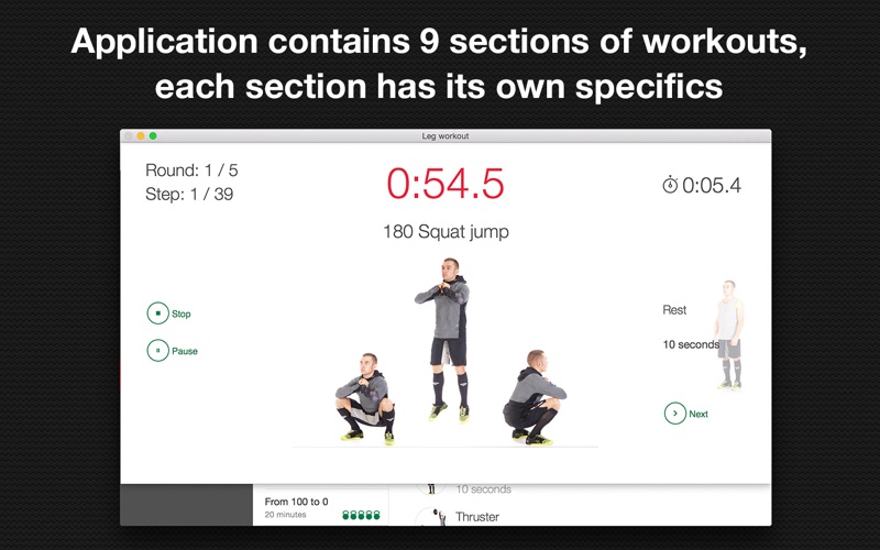 Screenshot #3 pour Leg workout