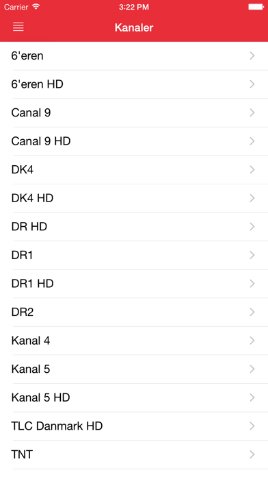 Screenshot #1 pour TV Fjernsyn i Danmark