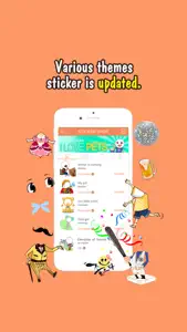 StickerBooth for SNS-My sticker made from my own picture screenshot #5 for iPhone