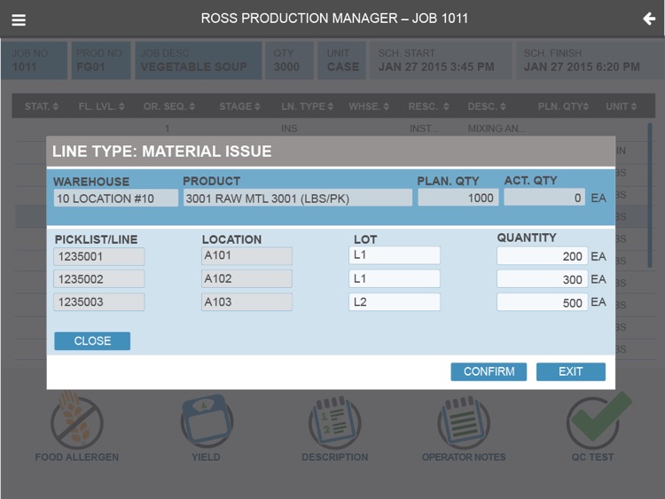 Ross Production Manager by Aptean
