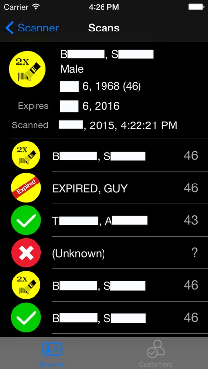 ID Scan FREE - Nightclub Door Manager screenshot-3
