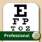 Eye Chart Pro: Professional Edition is the most advanced eye chart available for the iPad