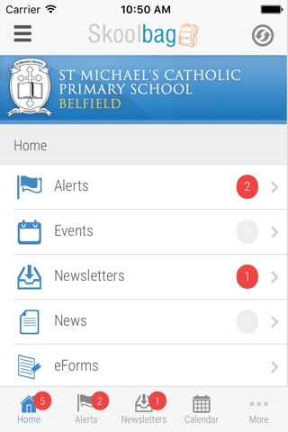 St Michael's Catholic Primary Belfield -Skoolbag screenshot 2