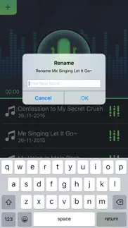 simple voice changer - sound recorder editor with male female audio effects for singing iphone screenshot 4