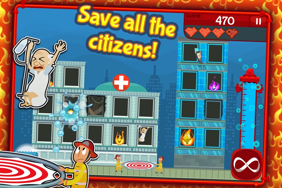 Firefighter Academy - Firefighting Arcade Game for Kids screenshot 2