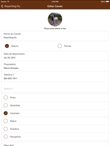 Screenshot #6 pour Meu Cavalo App