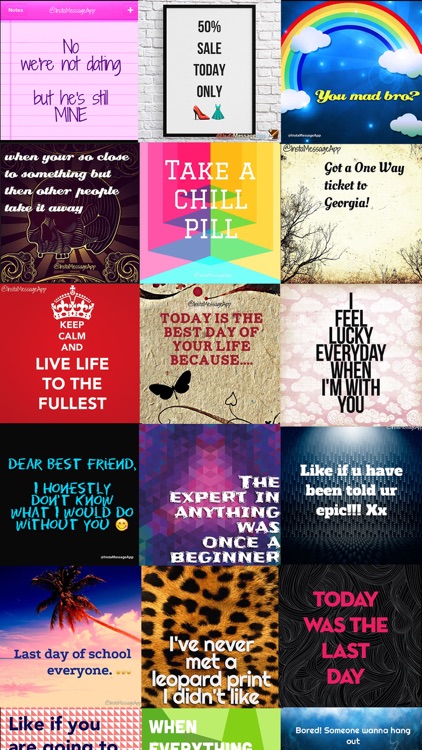 InstaMessage - Post Text Messages on Instagram