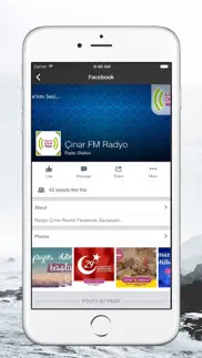 Çınar fm iphone screenshot 2