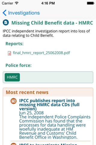 IPCC App screenshot 3