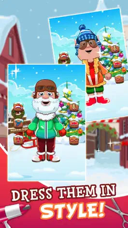 Game screenshot Santa's Makeover Hair Salon - pet christmas nail spa games! apk