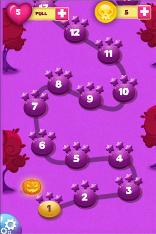 Sweet Halloween Match 3 Game screenshot 3