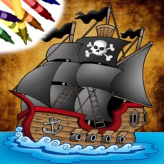 Activities of Pirate Coloring Book Free