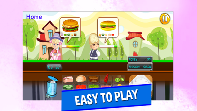Screenshot #1 pour Kid Cooking Food : The Funny Restaurant Simulator Free games