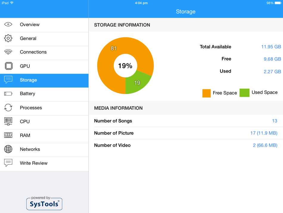 #3. System Profiler (iOS) 由: SysTools