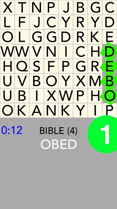 How to cancel & delete Bible Word Searchs from iphone & ipad 2