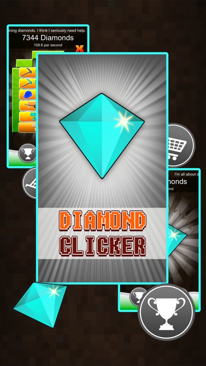 Diamond Clicker - Crafting Edition Minigame