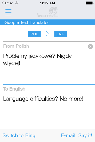 Free Polish English Dictionary and Translator (Słownik polsko angielski) screenshot 4