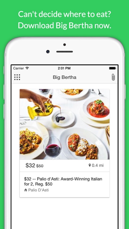 Big Bertha - Restaurant Deals screenshot-4