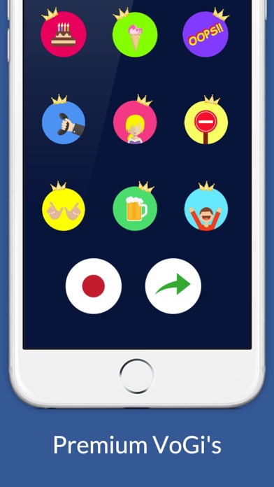 Screenshot #3 pour VoGi - Voice emoji for Whatsapp
