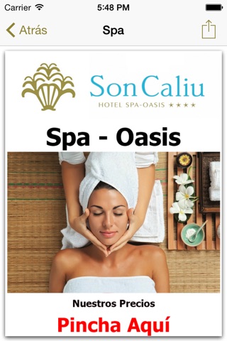 Son Caliu   Hotel   Spa - Oasis screenshot 2