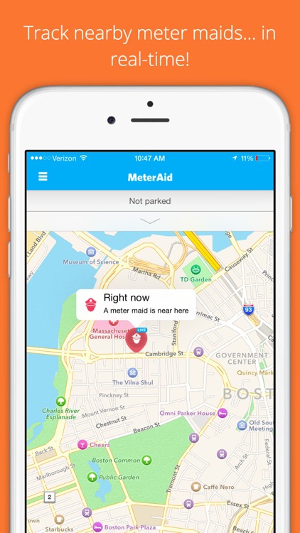 MeterAid - Locate Meter Maids, GPS Car Location, Time Reminder Alerts ...
