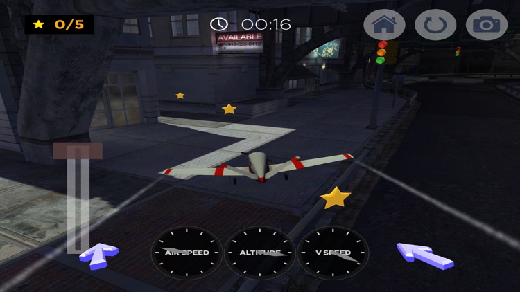 Aircraft Plane Simulator 3D - Fly-ing real jet airplane SIM racing, landing flight pilot simulation game screenshot-3