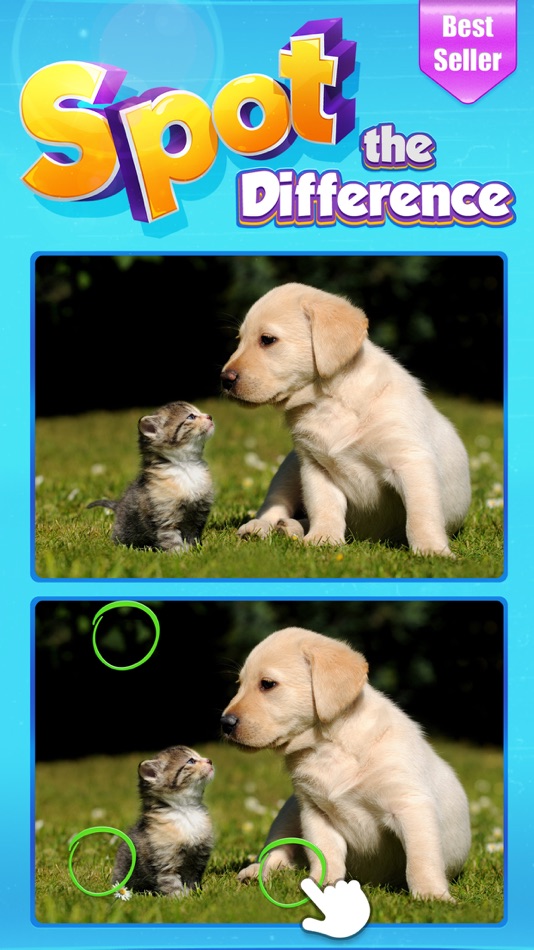 #2. Spot The Difference! - What's the difference? A fun puzzle game for all the family (iOS) 由: Bluebear Technologies Ltd.