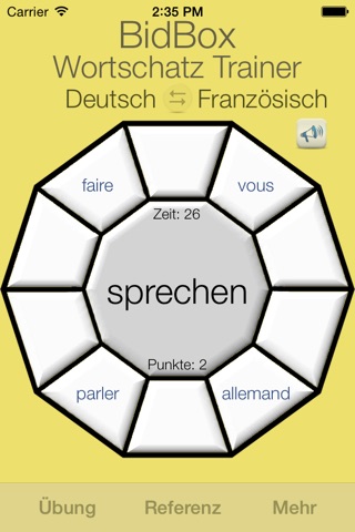 Vocabulary Trainer: German - French screenshot 3