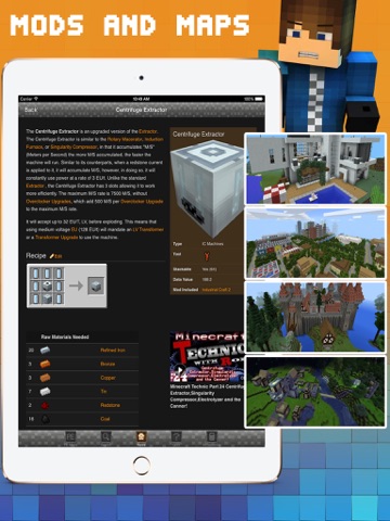 Screenshot #4 pour Pocket Edition Guides for Mods & Maps for Minecraft