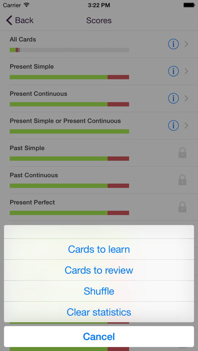 Screenshot #3 pour Learn English Tenses Easily with Lingo Learning Memo Cards