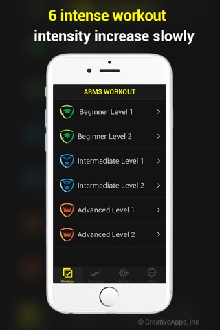 30 Day Toned Arms Trainer Pro screenshot 2