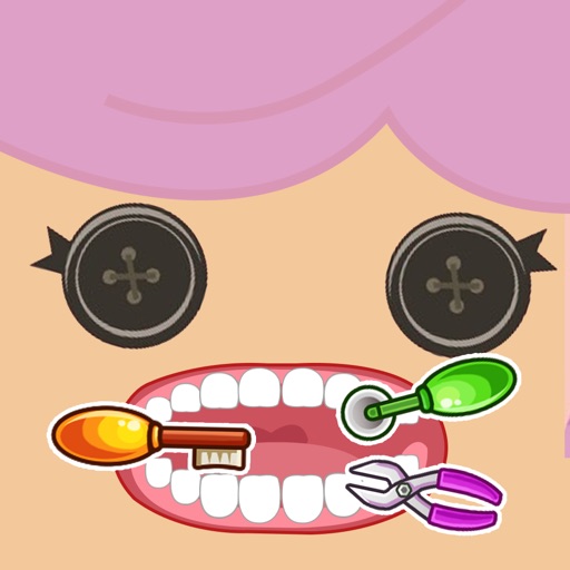 Kids Dentist Doctor Game With Lalaloopsy Version icon