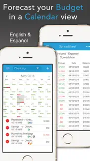 budget calendar iphone screenshot 1