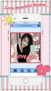 Love Beautiful Sticker screenshot #5 for iPhone