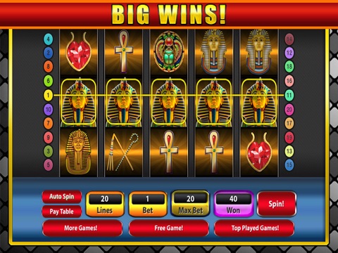 Screenshot #5 pour Pharaons Slots Temple - gratuit Ancient Casino Slot Machine