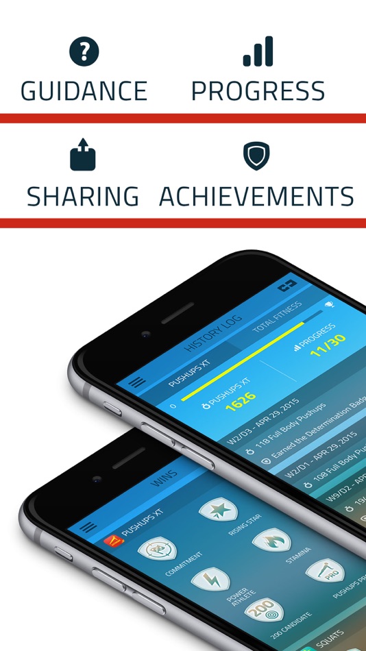 #5. Pushups Extreme: 200 Push ups workout trainer XT Pro (iOS) 作者: FITNESS22 LTD