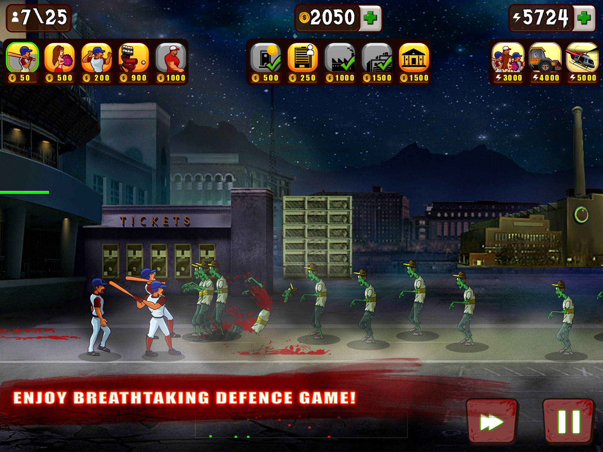 Baseball Vs Zombies