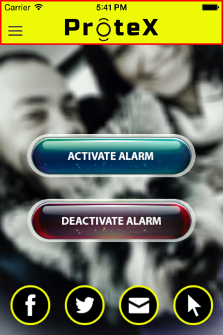 ProteX Imitation Home Alarm screenshot 2