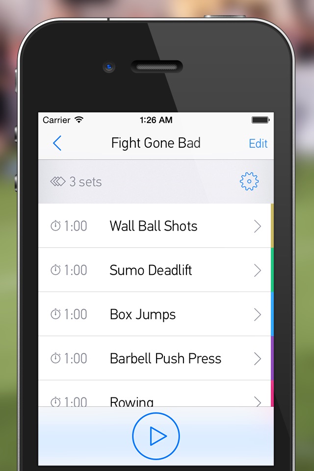 FitHIT — Interval Timer & Workout Log screenshot 2