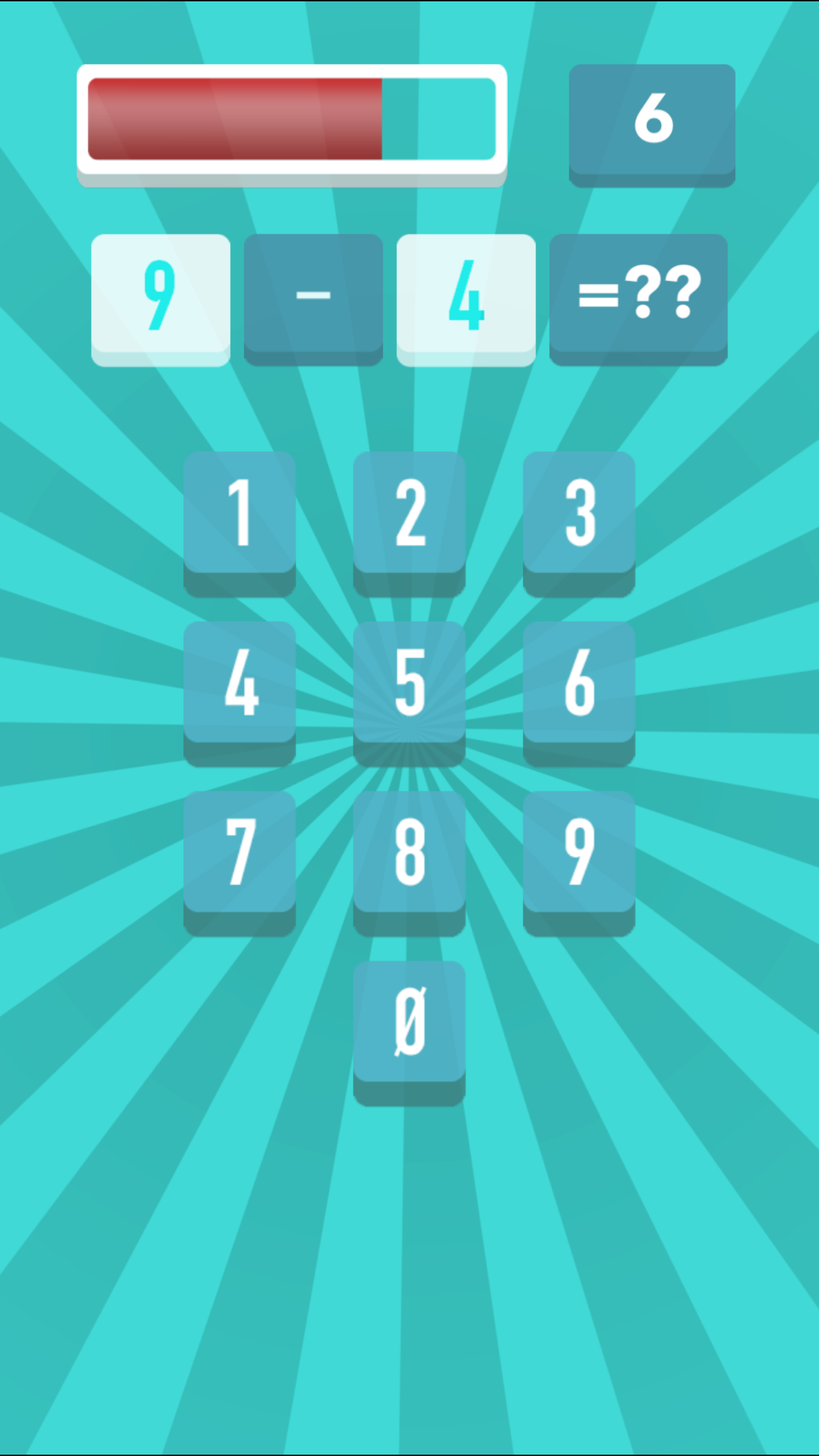 Prof. Math - an addictive arithmetic game screenshot 3