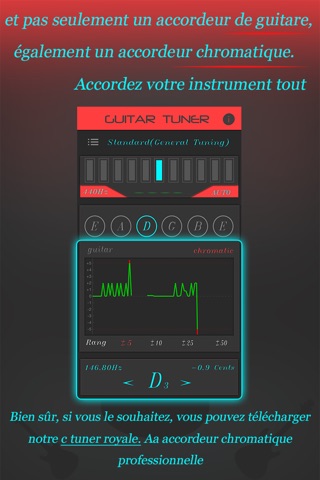 Professional guitar tuner - Royal G tuner screenshot 4