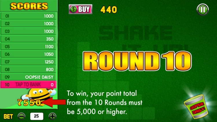 Oopsie Daisy Free Dice Game screenshot-3