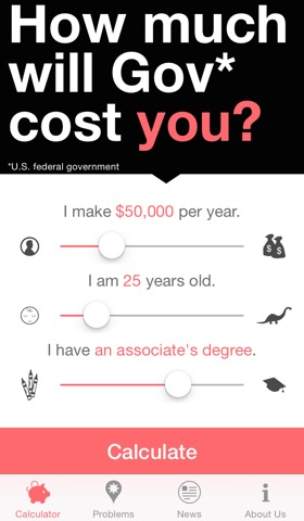 MyGovCost: Love Gov’s Government Cost Calculatorのおすすめ画像1