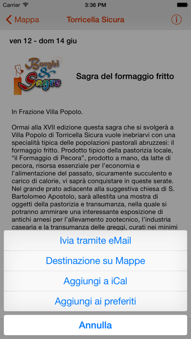 Screenshot #3 pour Borghi & Sagre