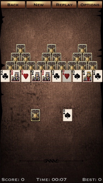 TriPeaks Solitaire for iPhone